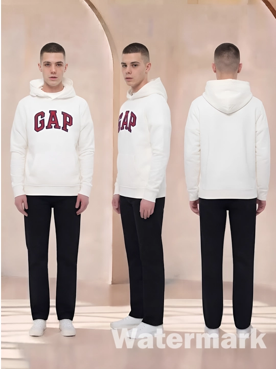 Oversize hudi uniseks GAP, qalin matoli sport to'plami, kuz va bahor uchun issiq kiyim