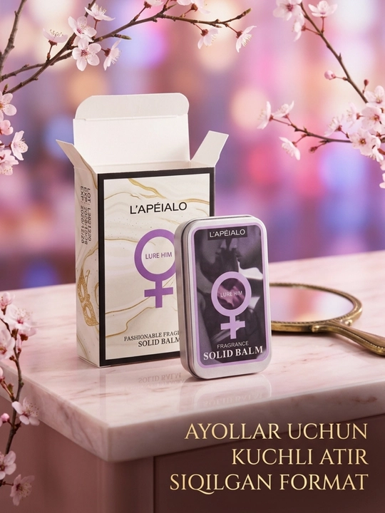 Твёрдые духи L’APÉIALO Mysterious 2 варианта