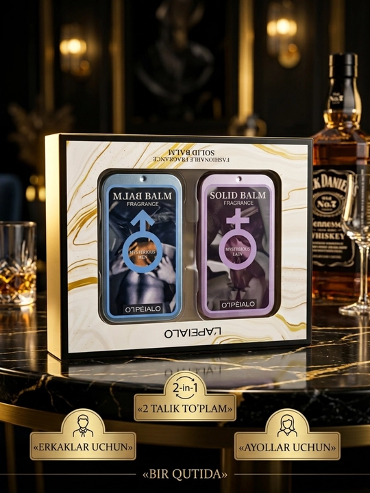 Qattiq atir L’APÉIALO Mysterious 2 xil variant