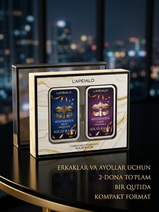 Qattiq atir L’APÉIALO Mysterious 2 xil variant