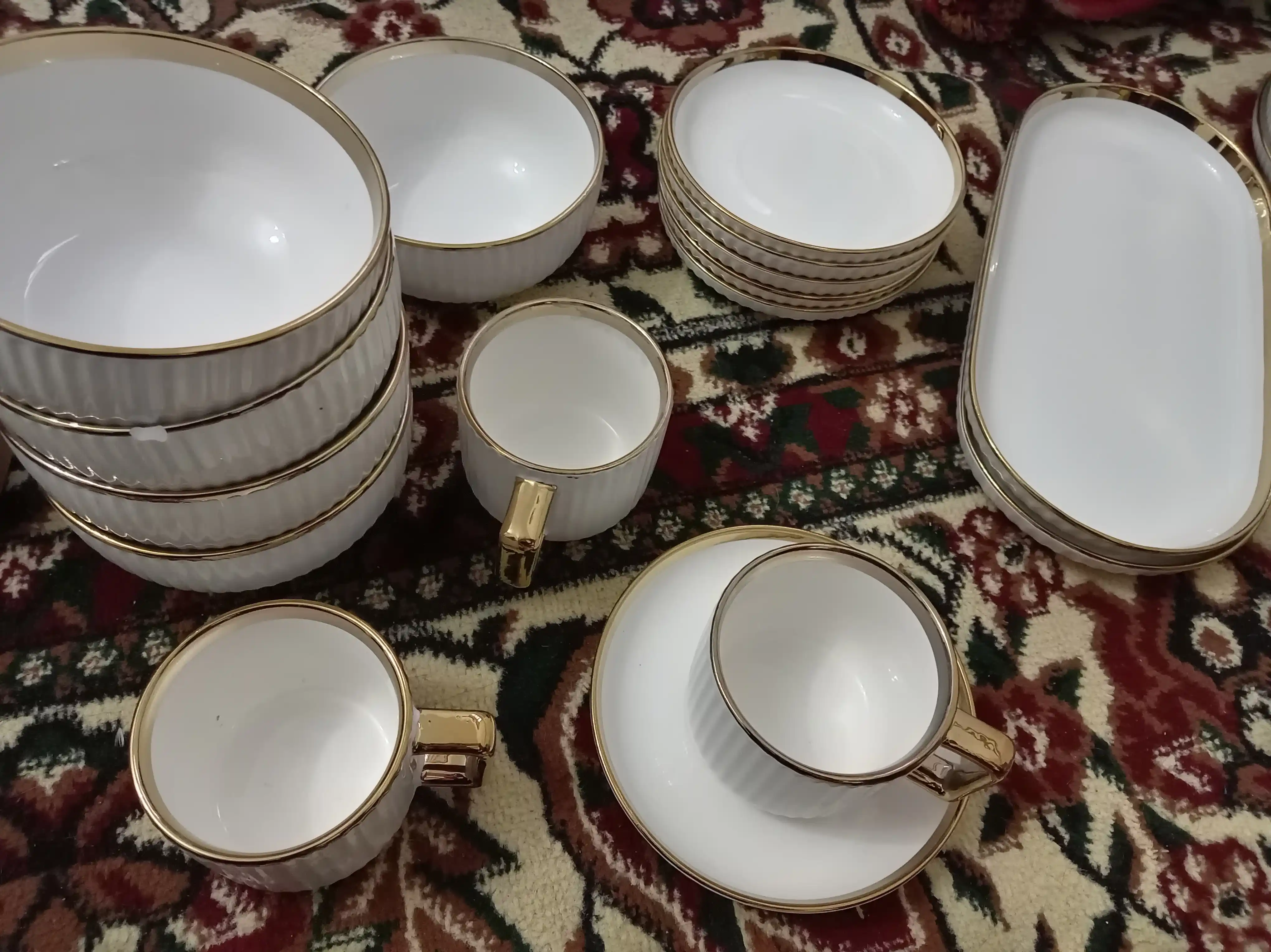 Oshxona chinni idishlari, 6 kishilik