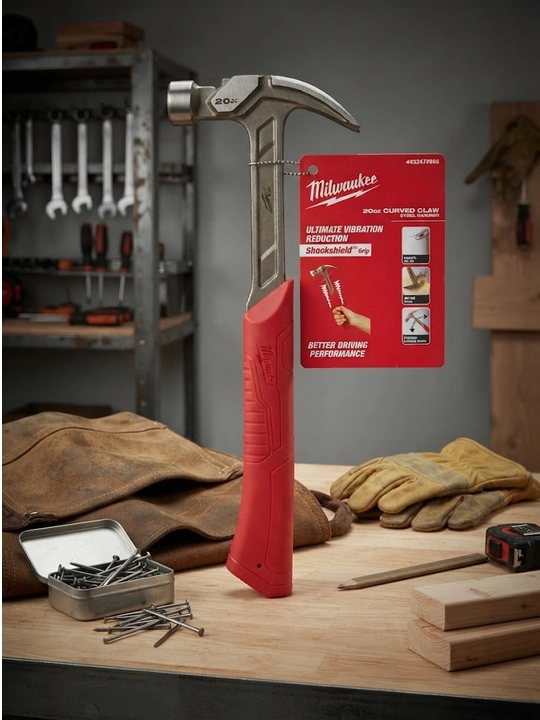 Milwaukee 20 oz/570 g yumaloq tirnoqli bolg'a - 