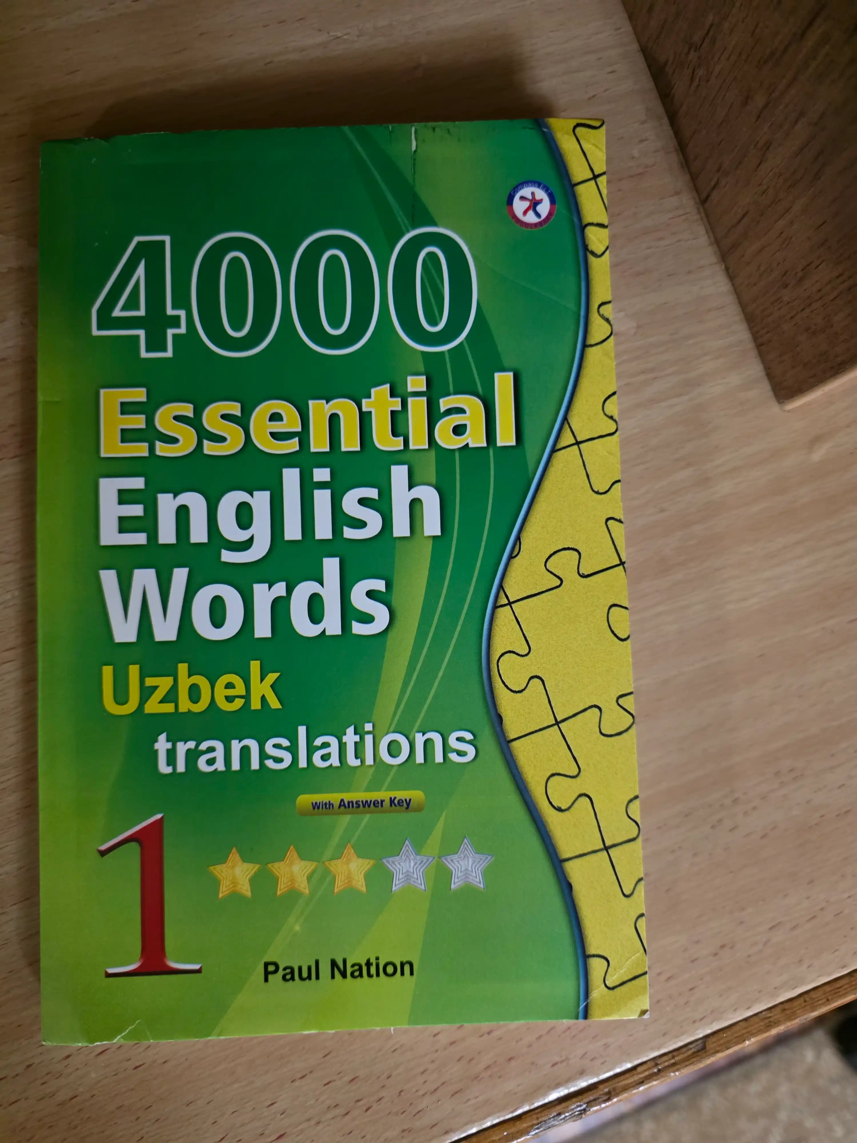 4000 Essential English Words — Paul Nation, o‘zbekcha tarjima, 1–6-qism variantlari
