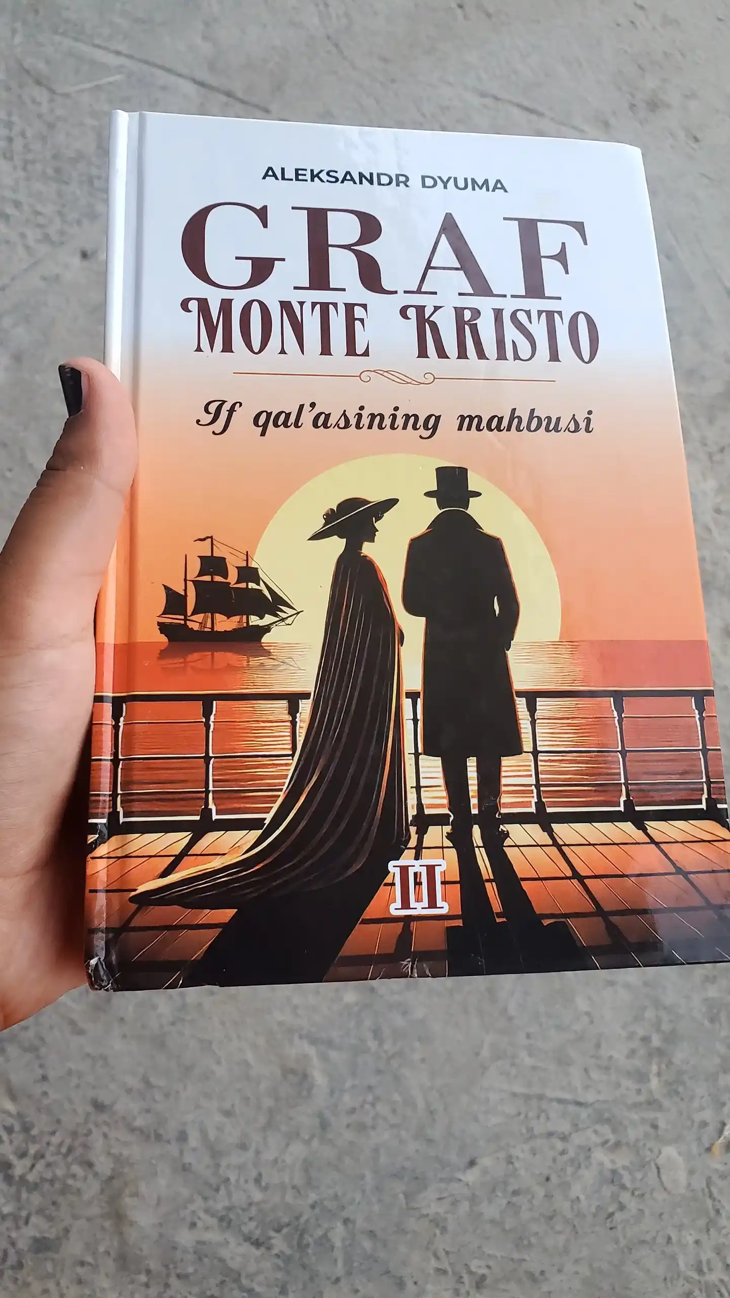 Aleksandr Dyuma: Graf Monti Kristo kitoblari