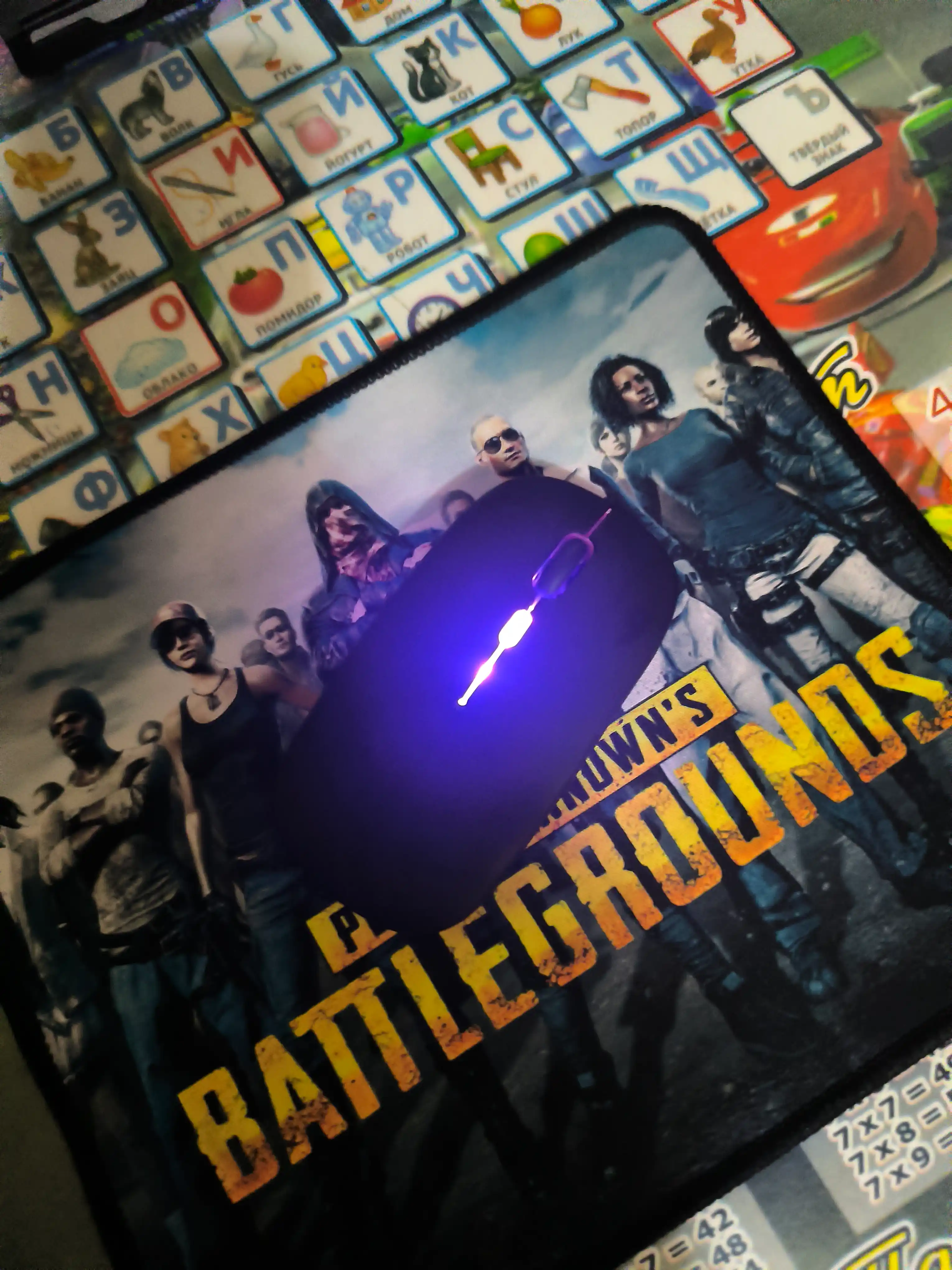 Kompyuter va noutbuk uchun shovqinsiz simsiz sichqoncha, RGB, Bluetooth