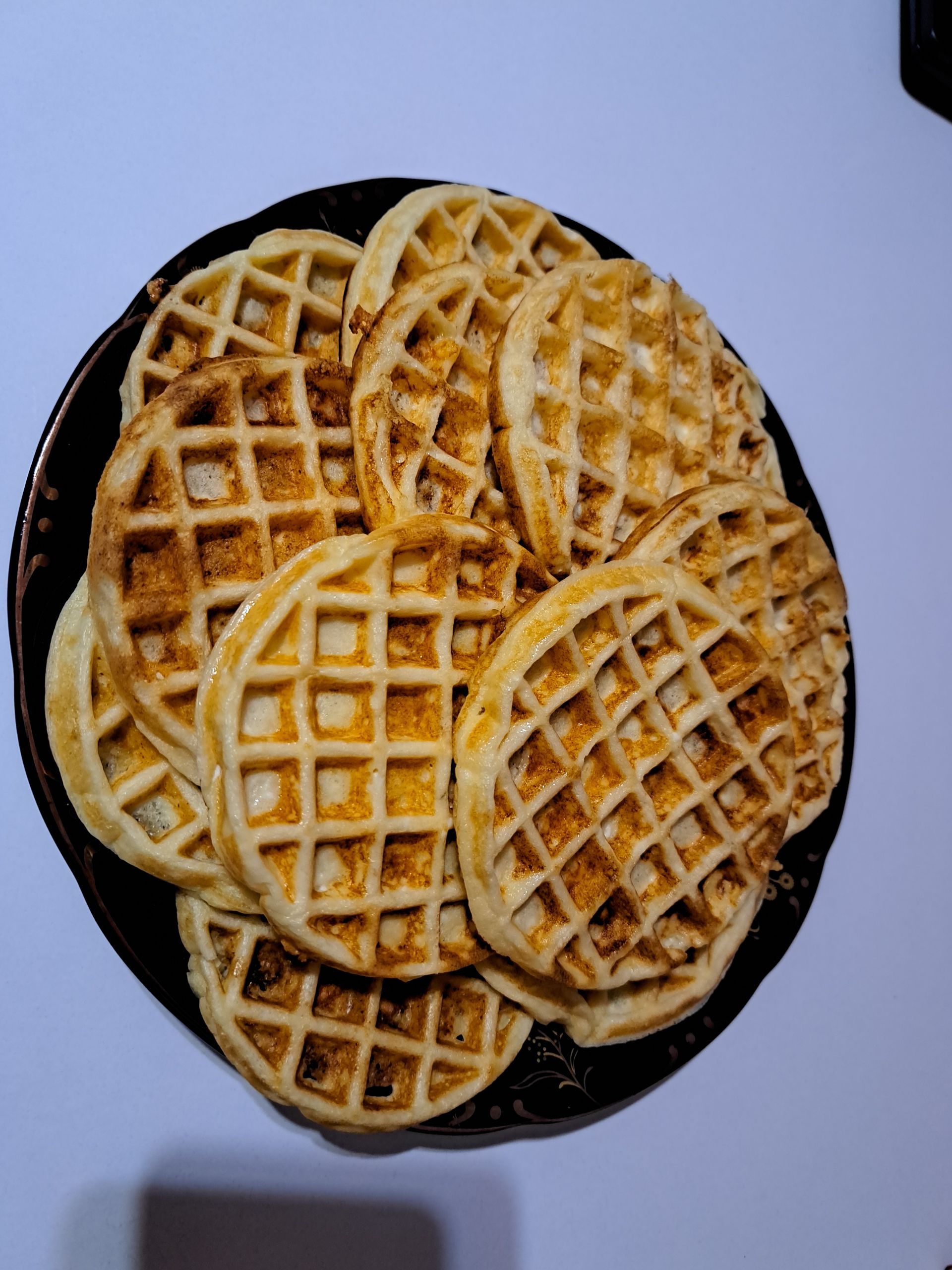 Mini vafelnitsa, Vena va Belgiya vafellari uchun, antiprigar qoplama bilan