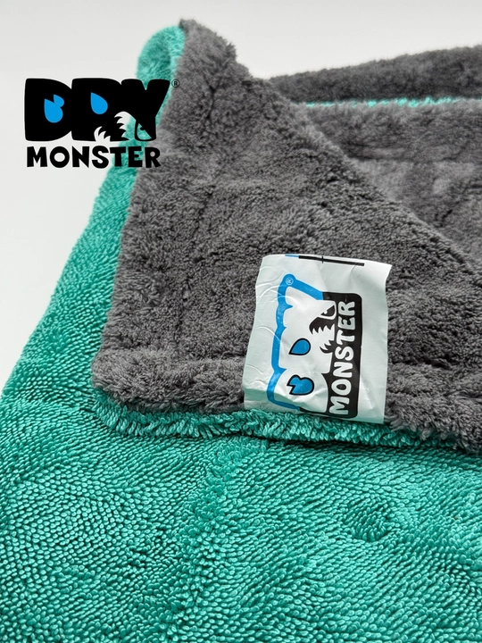 Dry Monster ORG 50x60 см двустороннее полотенц для сушки автомобиля супермикрофибры  плюша