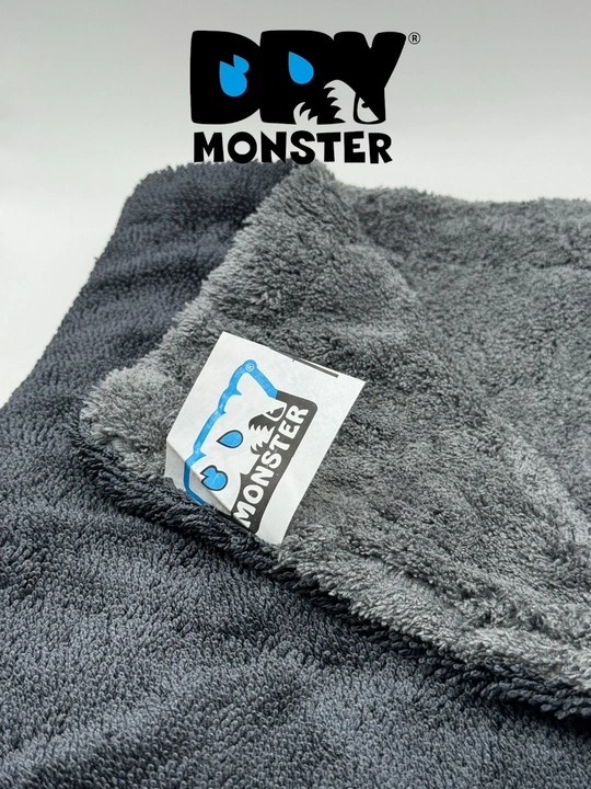 Dry Monster ORG 50x60 см двустороннее полотенц для сушки автомобиля супермикрофибры  плюша
