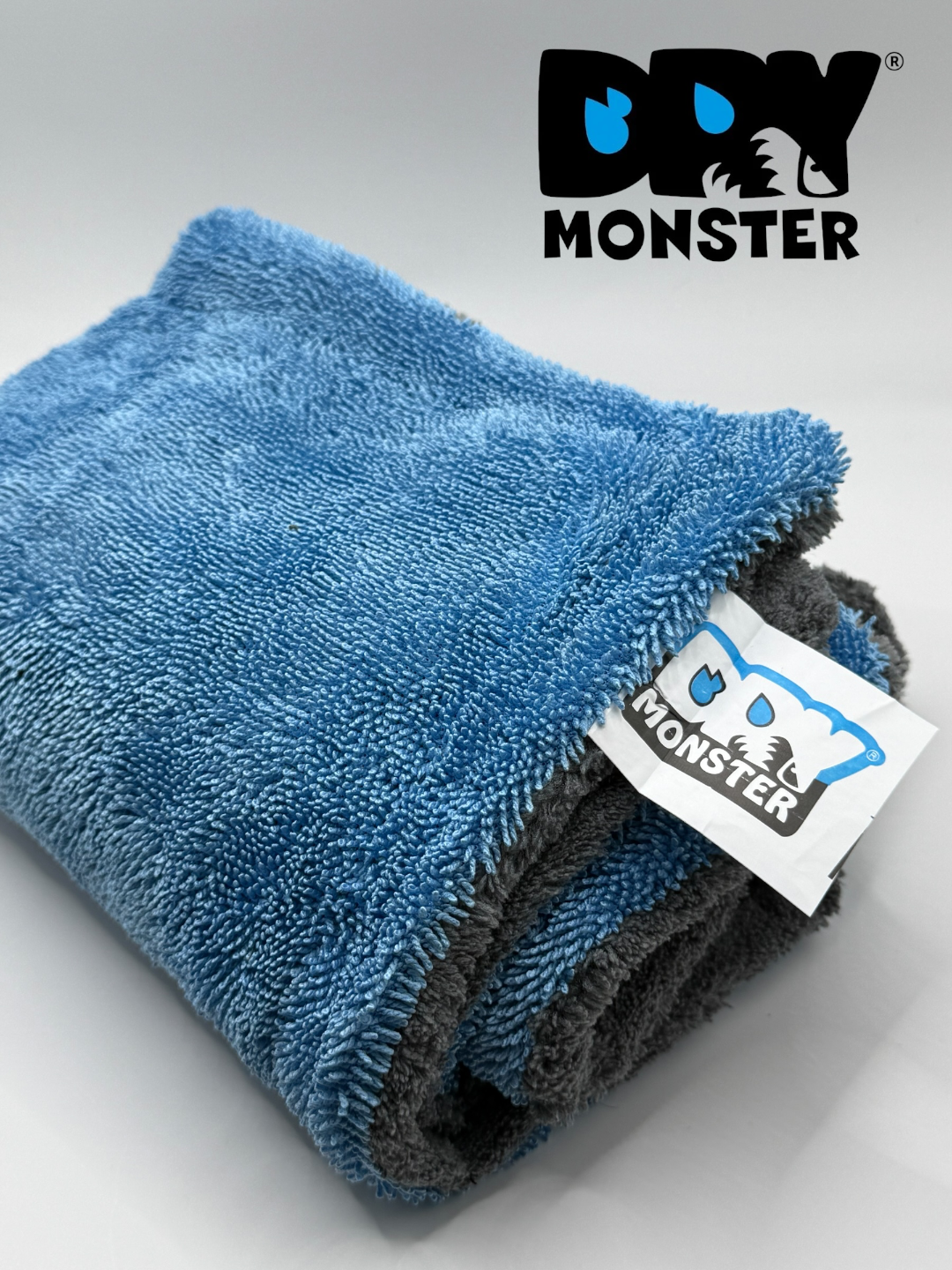 Dry Monster ORG 50x60 см двустороннее полотенц для сушки автомобиля супермикрофибры  плюша