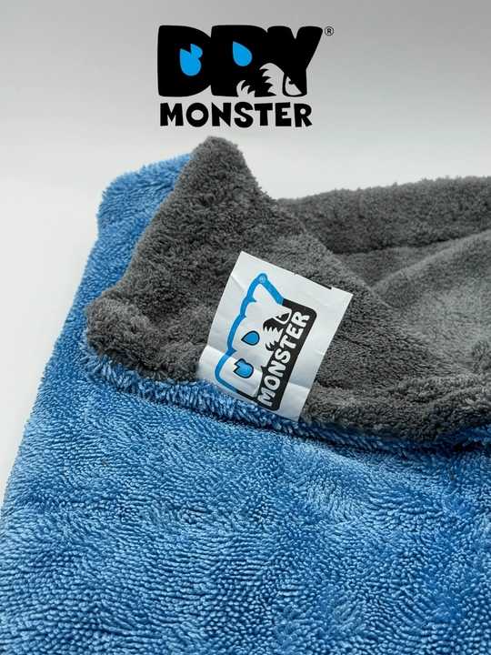 Dry Monster ORG 50x60 см двустороннее полотенц для сушки автомобиля супермикрофибры  плюша