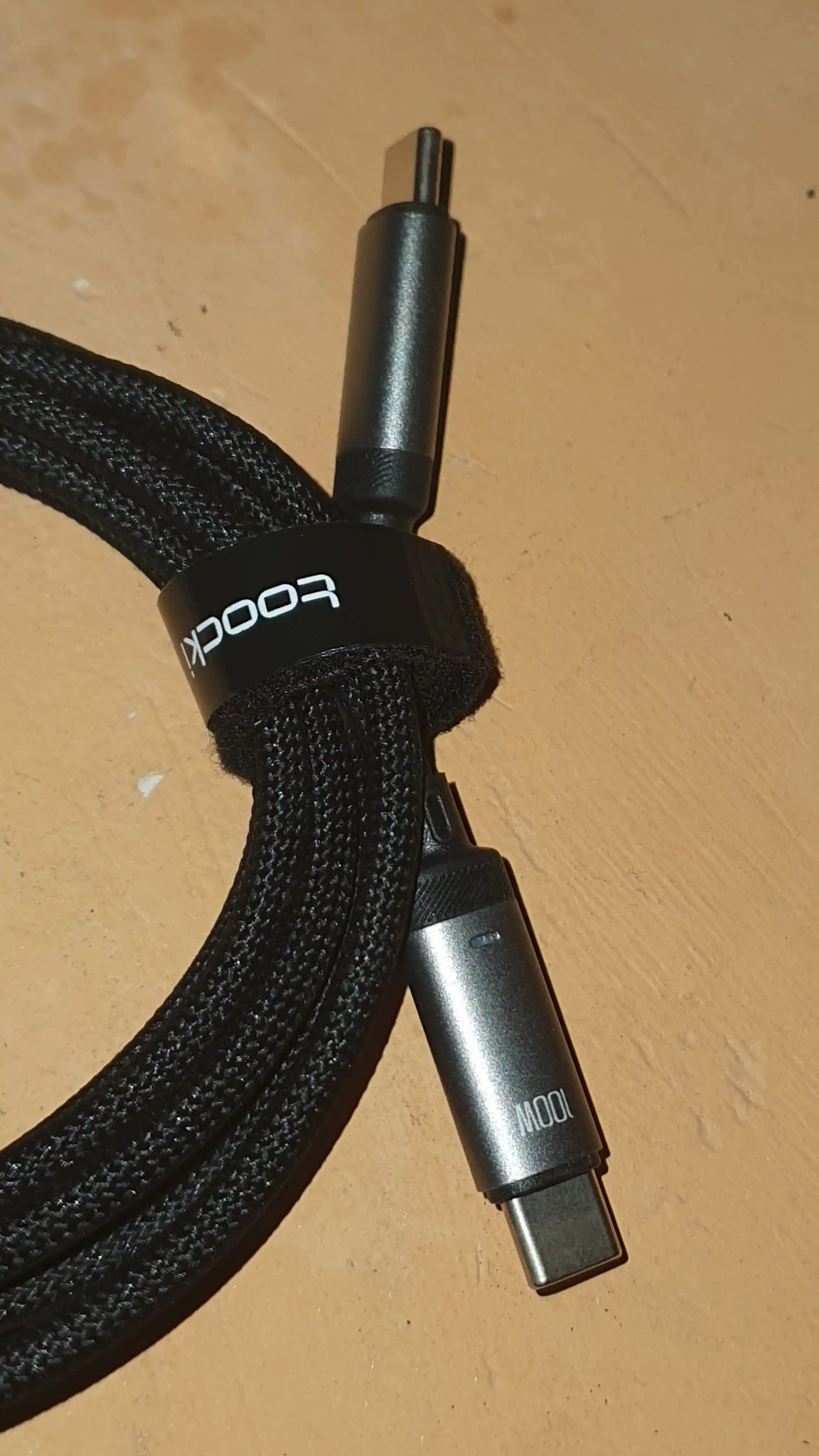 Кабель Toocki для зарядки и передачи данных USB-A / Type-C, до 100W