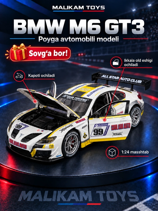 SEMBO konstruktori SWAT politsiya mashinasi sportkar bolalar uchun mos Lego to‘plami - 