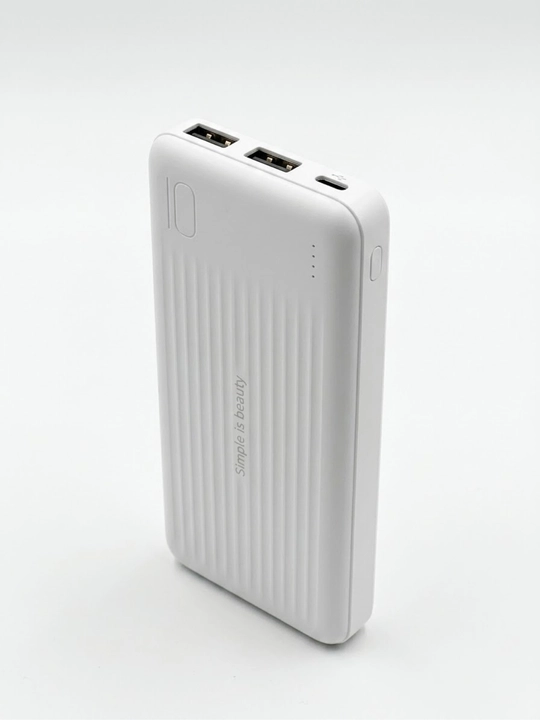 Power bank xo pb301 10000mah внешний аккумулятор быстрая зарядка белая