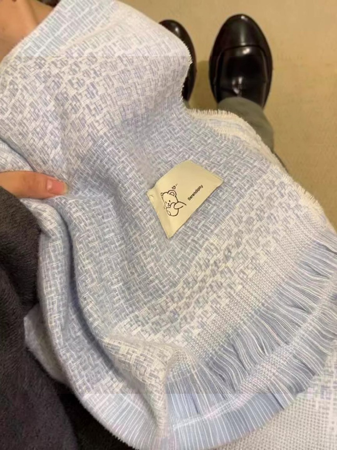 Ayollar uchun issiq kashemir sharf, qishki sharf, 200*58 sm