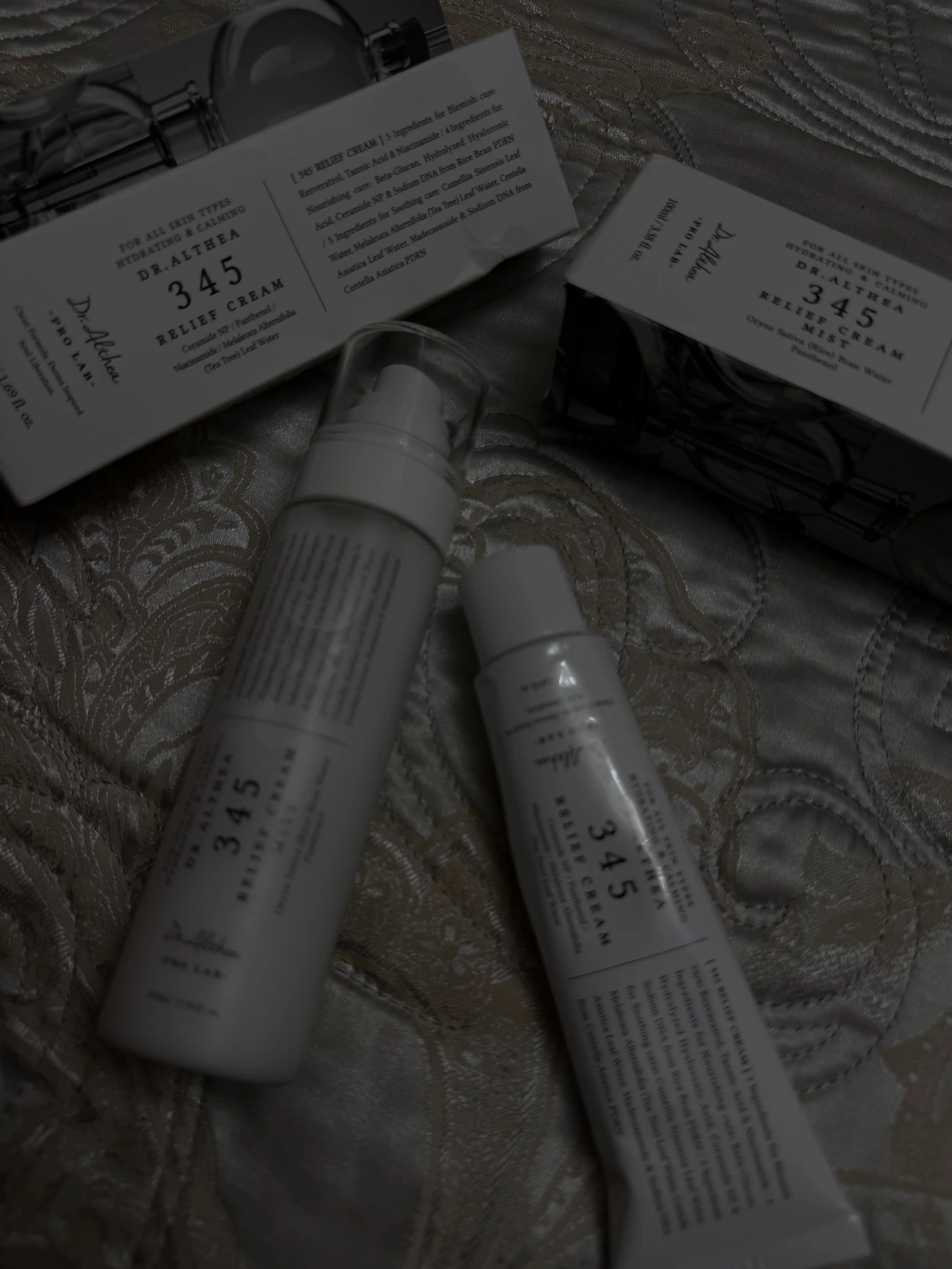 Dr. Althea 345 Relief Cream Mist успокаивающий мист с гидролатом риса и пантенолом