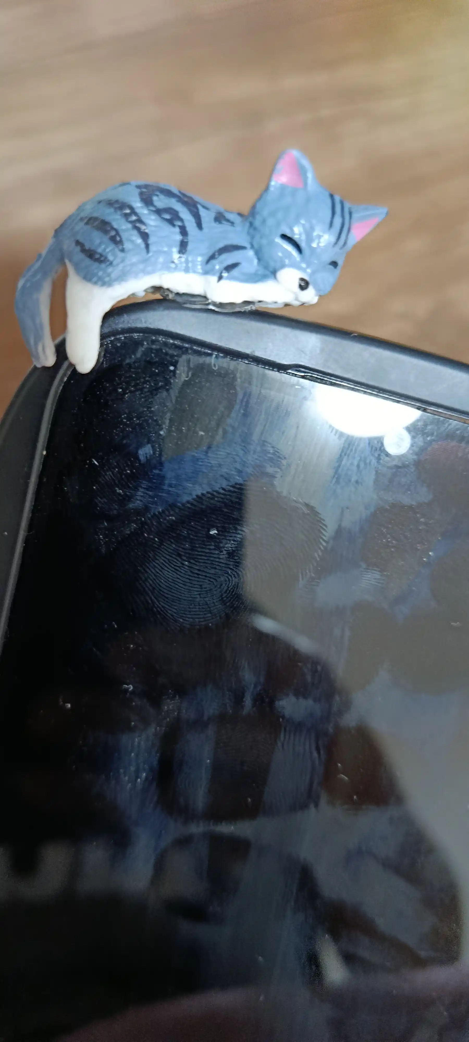 Telefon uchun ilgak Yopishqoq mushukchalar, 1 ta tasodifiy o‘yinchoq