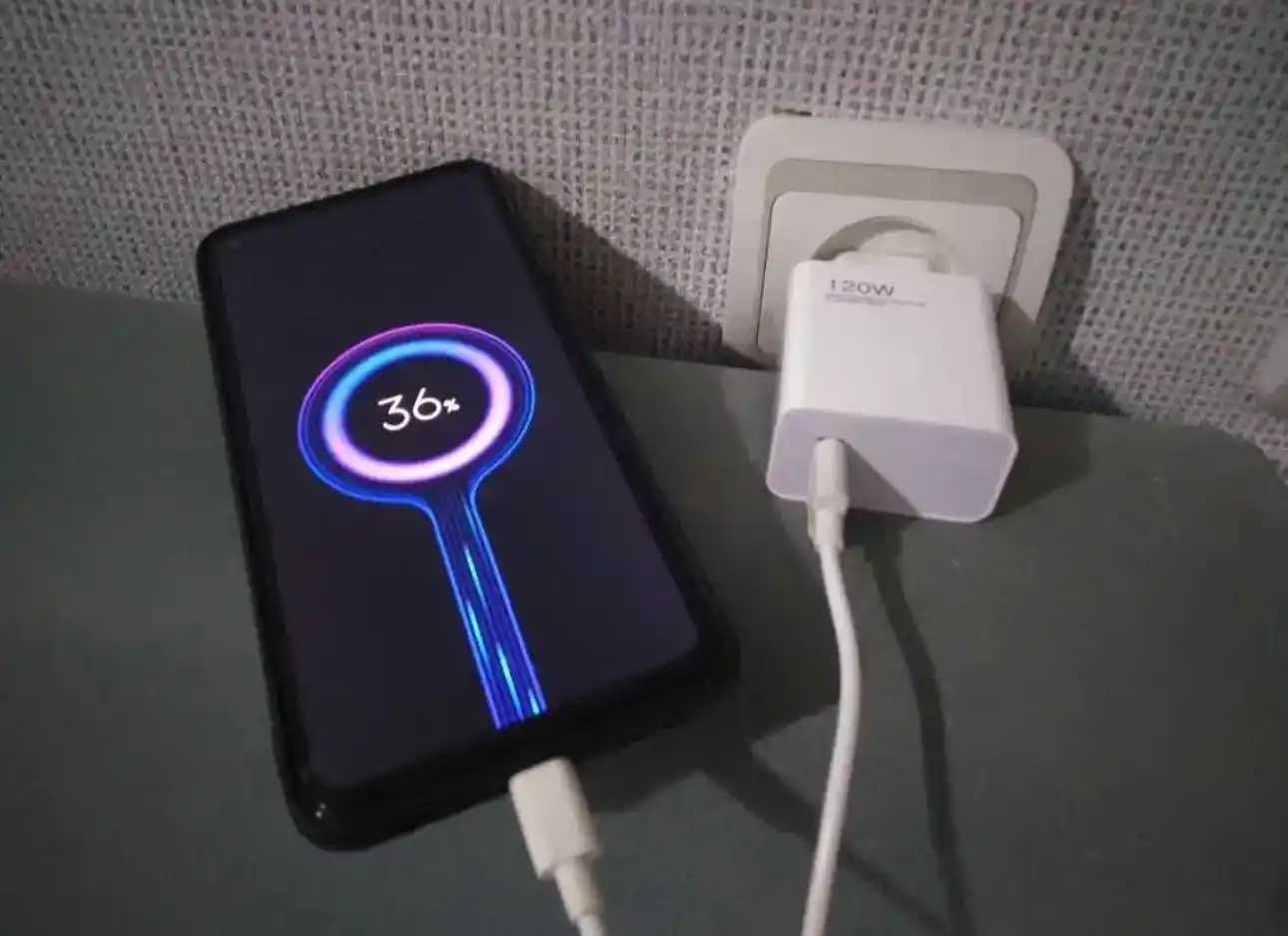 Быстрозарядное устройство для устройств Android, 33 Вт/45 Вт/67 Вт/120 Вт,с кабелем Type-C