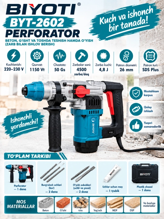 Perforator professionalni Hummer - 