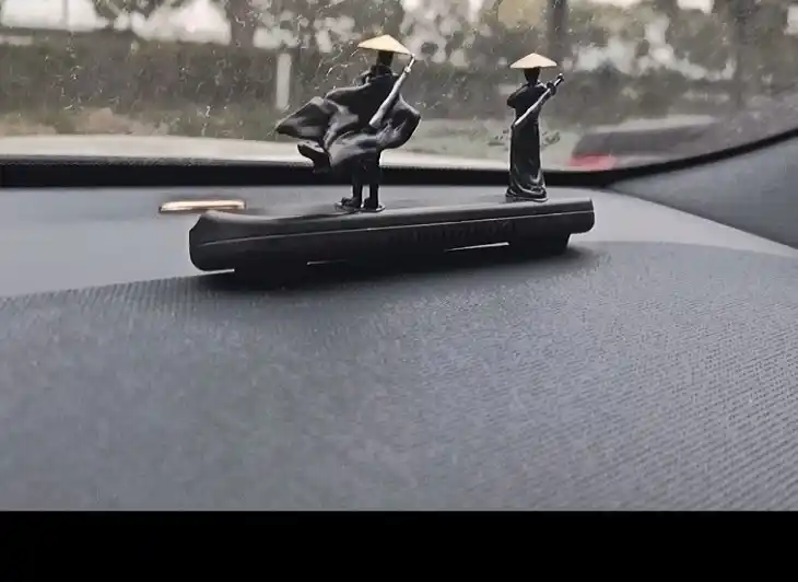 Avtovizitka telefon raqam bilan, parkovka va avtoturargoh kartasi mashina uchun, samurayli