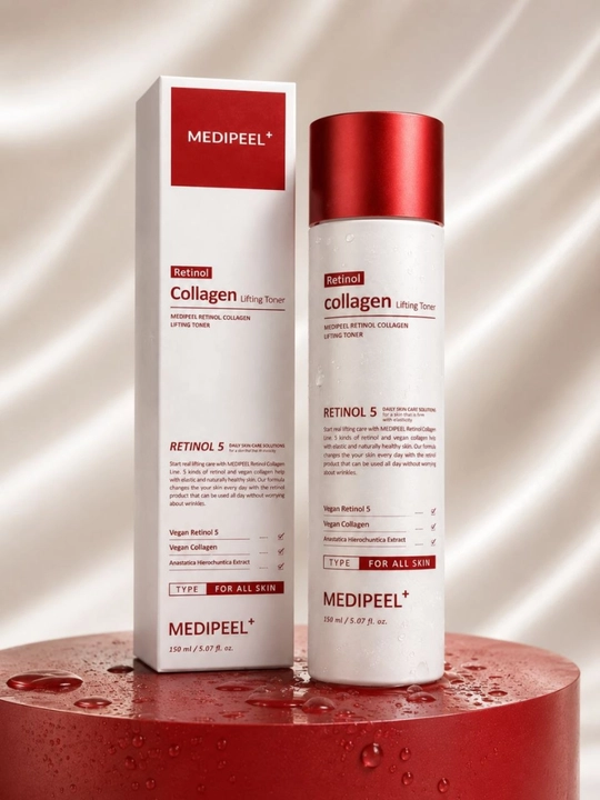 MEDI-PEEL Retinol Collagen Lifting Toner 150 мл — лифтинг-тоник с ретинолом и коллагеном