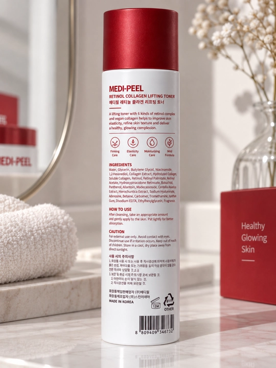MEDI-PEEL Retinol Collagen Lifting Toner 150 мл — лифтинг-тоник с ретинолом и коллагеном