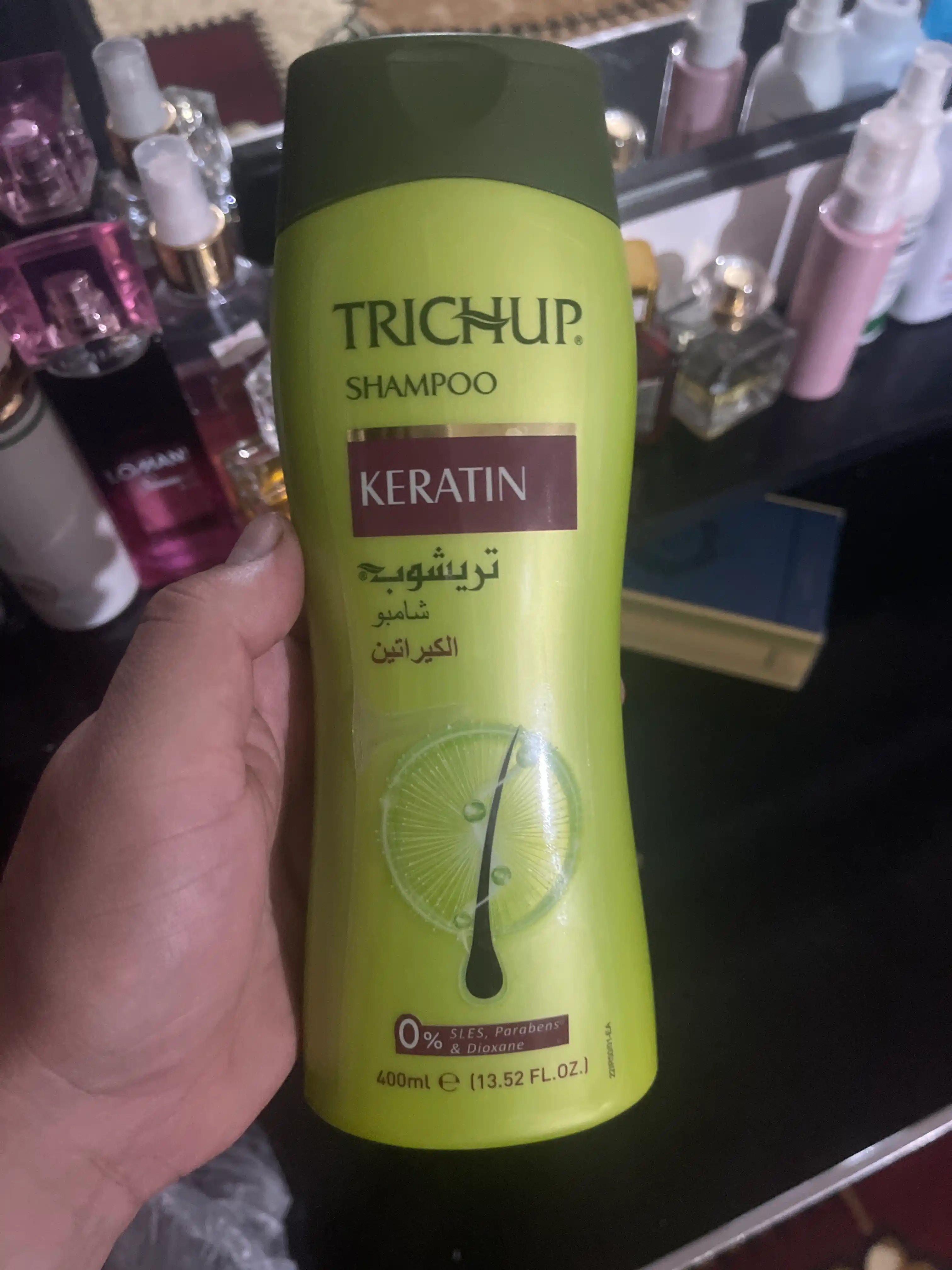 Шампунь Trichap Keratin, натуральный, укрепляющий