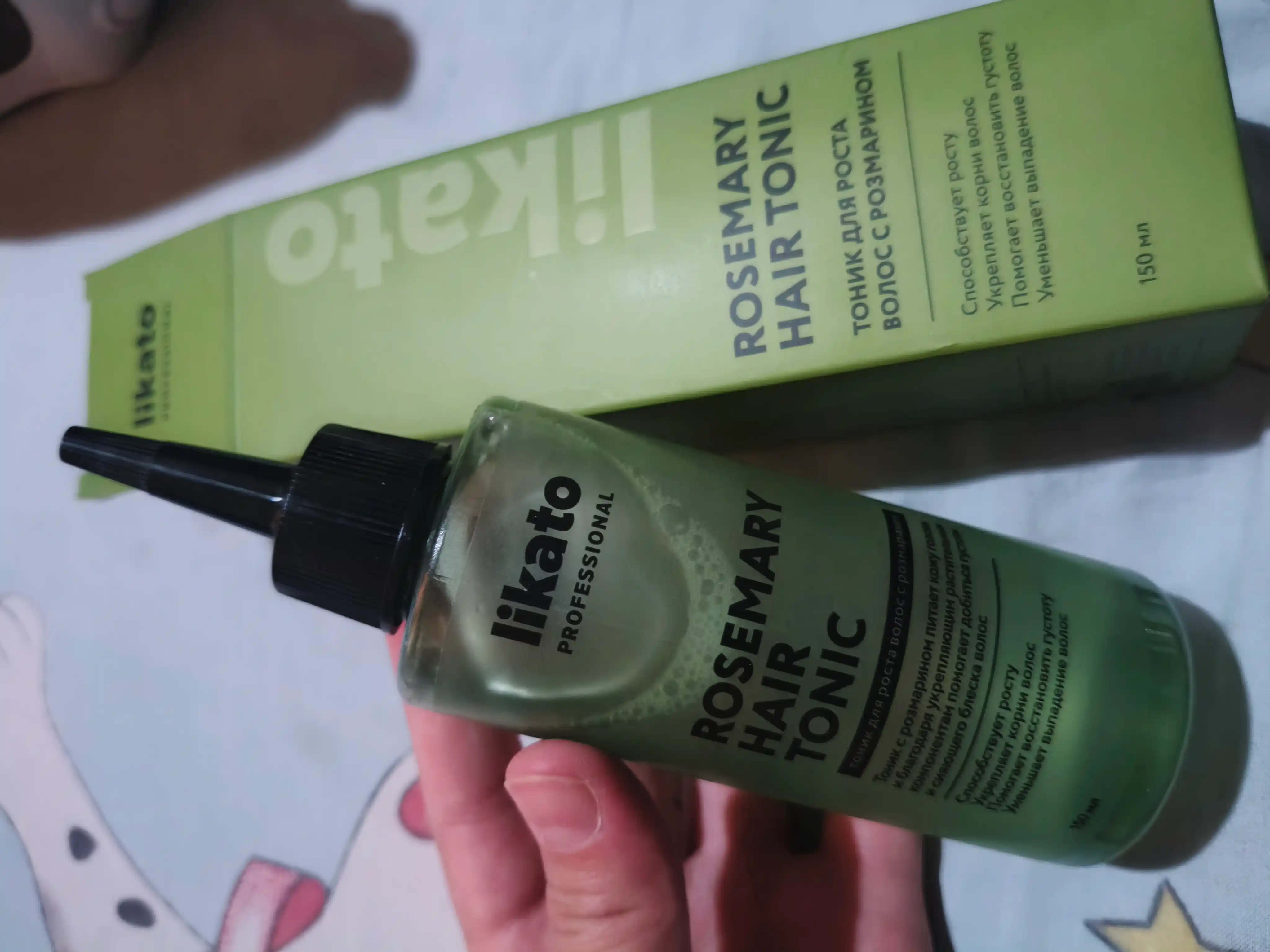 Likato soch o'sishini kuchaytirish uchun bibariya qo'shilgan tonik zardobi, 150 ml