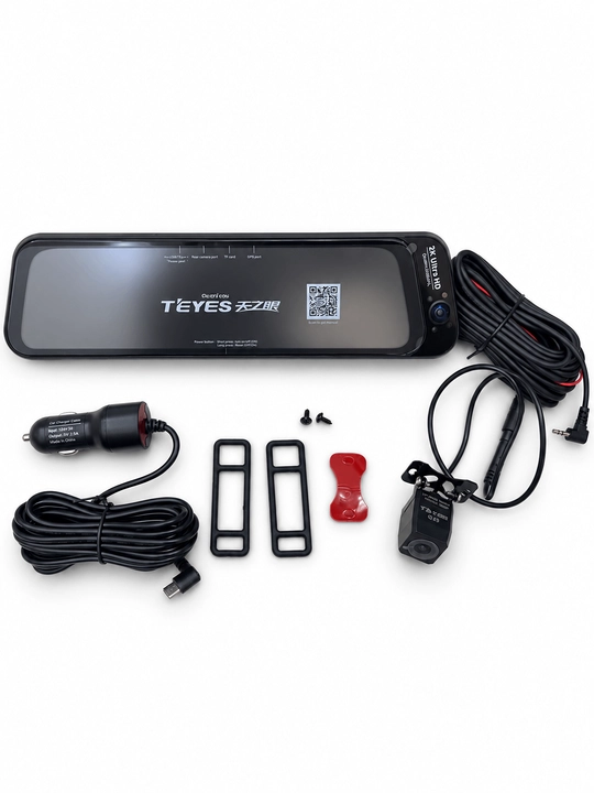 TEYES Q10 3 kamerali aqlli videoregistrator —  Wi-Fi va 4K+2K+2K aniqlik