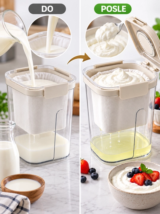 Grek yogurt tayyorlash filtri
