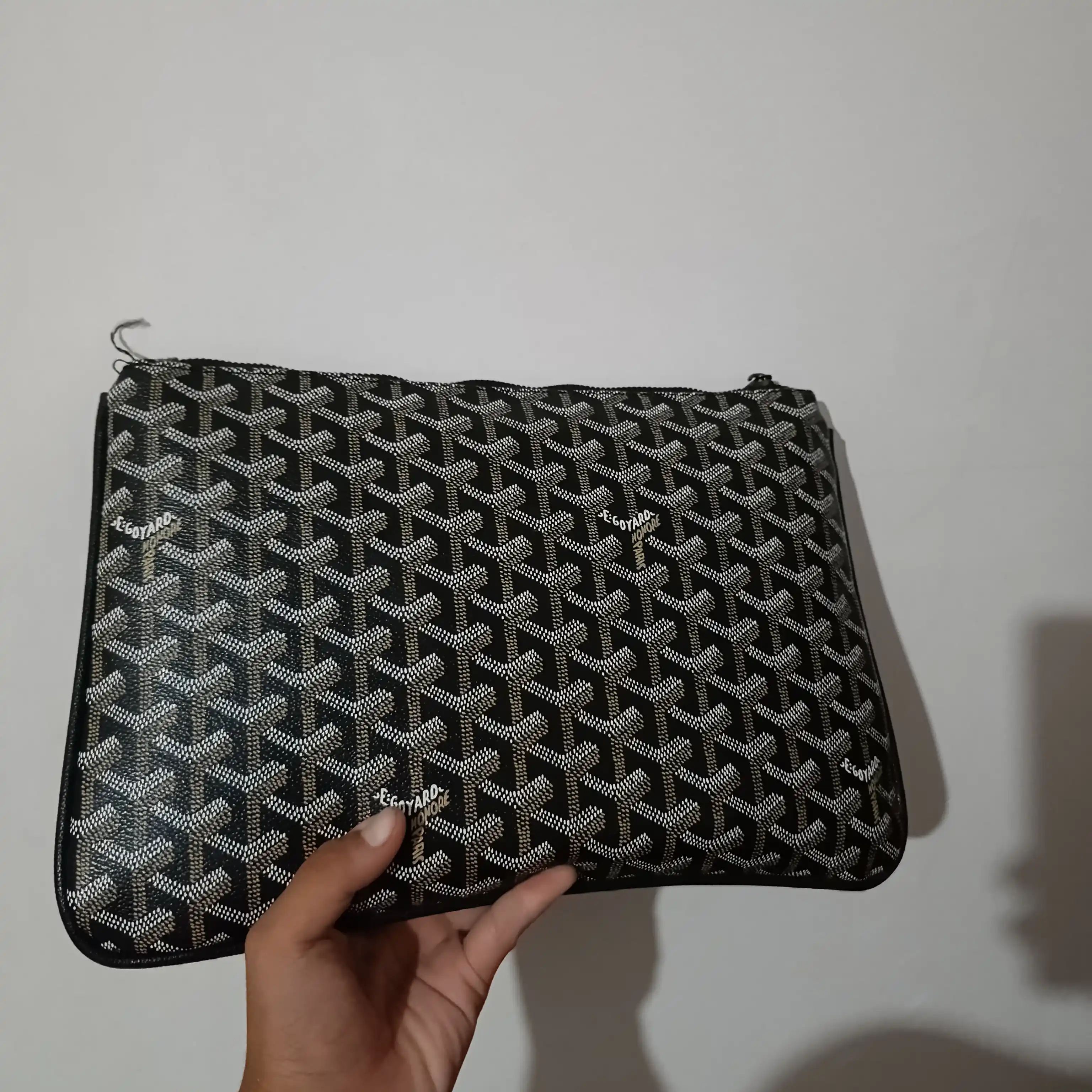 Goyard klatch qo‘l sumkasi, erkaklar va ayollar uchun barsetka, zamonaviy dizaynda