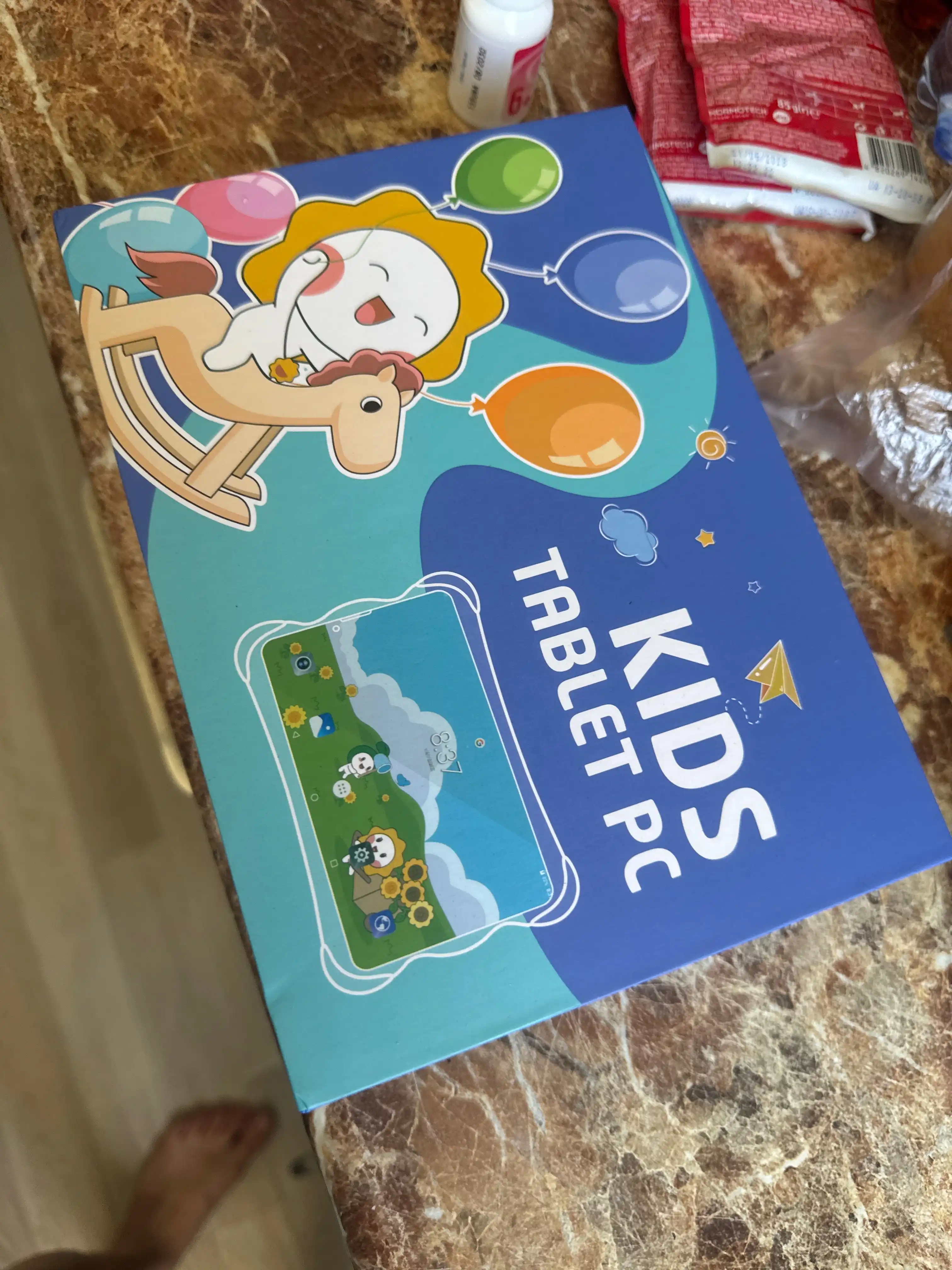 Детский планшет Kids Tablet PC Android 1 ТБ, игры, рисование, и родительский контроль