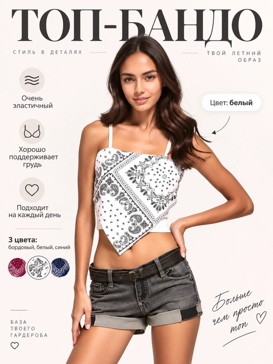 Ayollar uchun tasmali krop top, topik mayka
