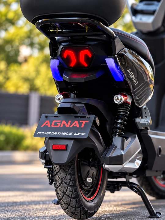 Elektr Skuter AGNAT X9 -72V 20Ah, 60 km/soat Tezlik, 60 km Yurish Masofasi, Redline Dizayn