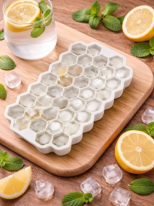 Silikon muz qolipi sharcha va yurak shaklida - 