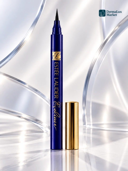 Чёрная подводка для глаз Estée Lauder Eyeliner, лайнер-фломастер с тонким наконечником