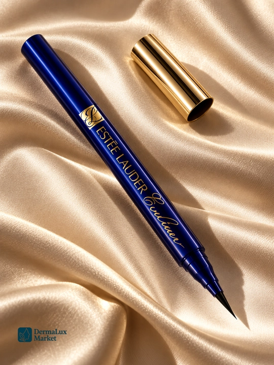 Чёрная подводка для глаз Estée Lauder Eyeliner, лайнер-фломастер с тонким наконечником