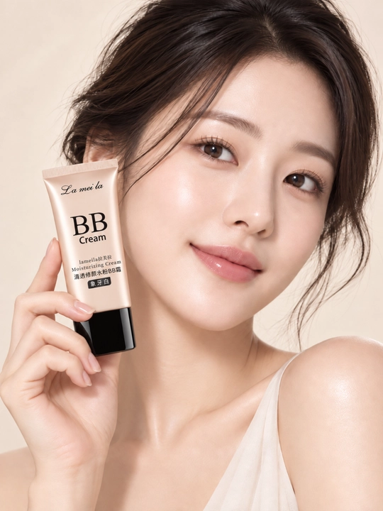 La mei la BB krem, yuz uchun namlantiruvchi tonal krem, tabiiy rang, 50 ml