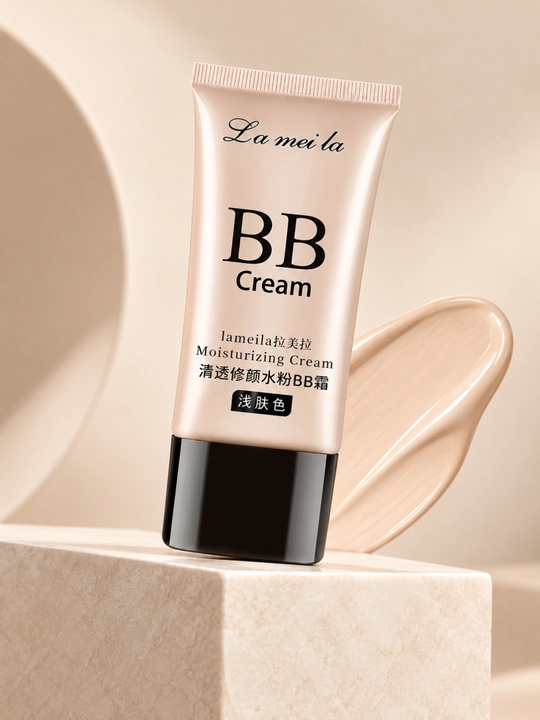 La mei la BB krem, yuz uchun namlantiruvchi tonal krem, tabiiy rang, 50 ml