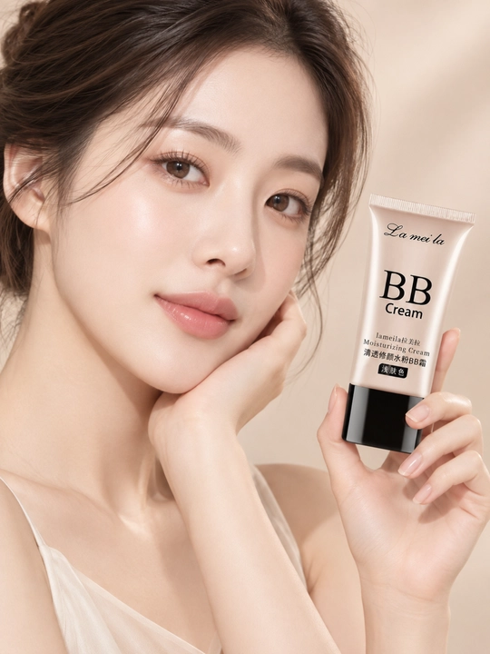 La mei la BB krem, yuz uchun namlantiruvchi tonal krem, tabiiy rang, 50 ml