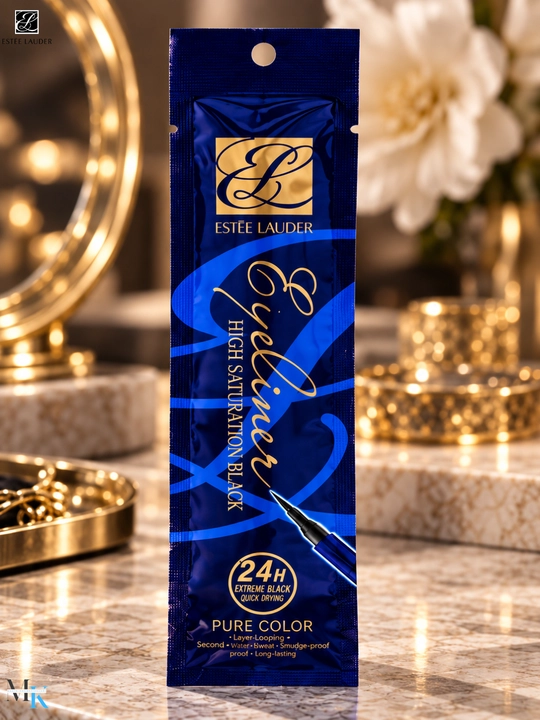 Черная подводка Estée Lauder Eyeliner №705, стойкий лайнер для макияжа глаз