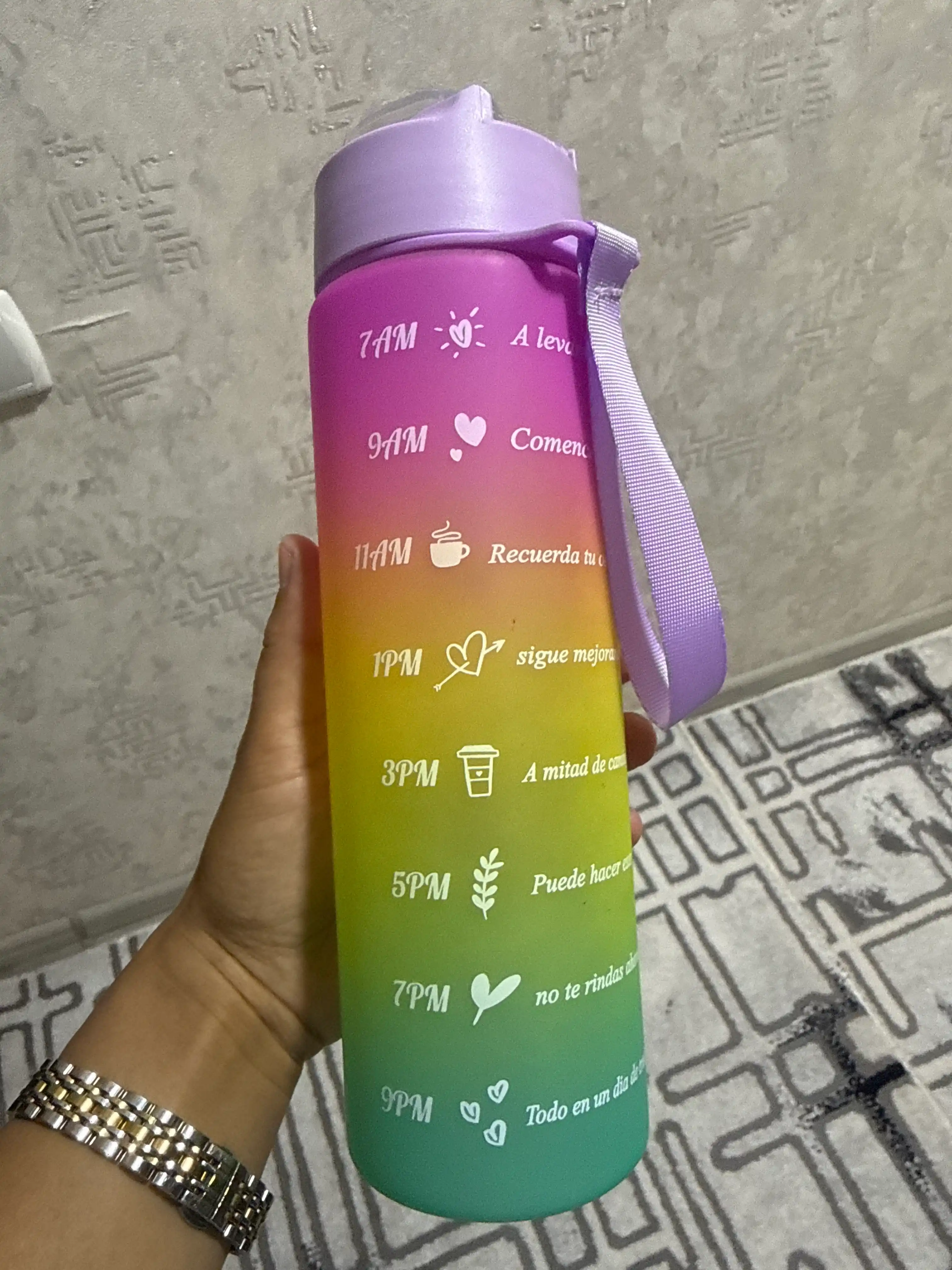 Suv uchun idish, naychali, sport, sayr, maktab uchun butilkalar, 900 ml