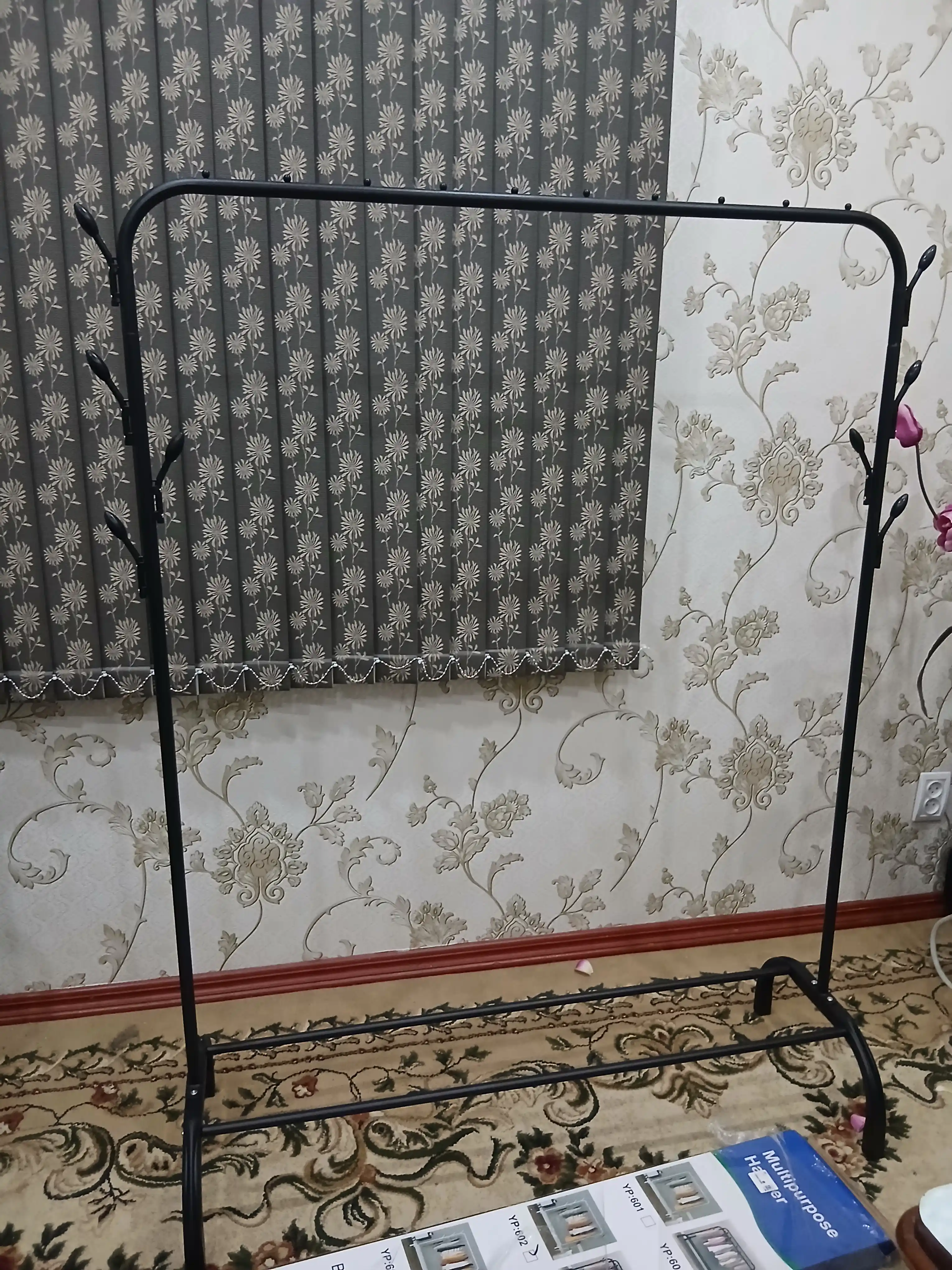 Kiyim ilgich metall, oyoq kiyim uchun javon, poyabzal tokchasi veshalka