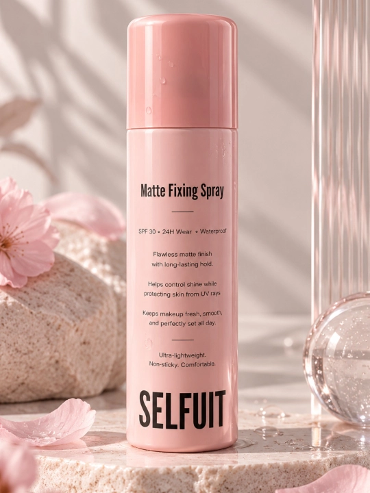 SELFUT Matte Fixing Spray — матирующий спрей-фиксатор для макияжа