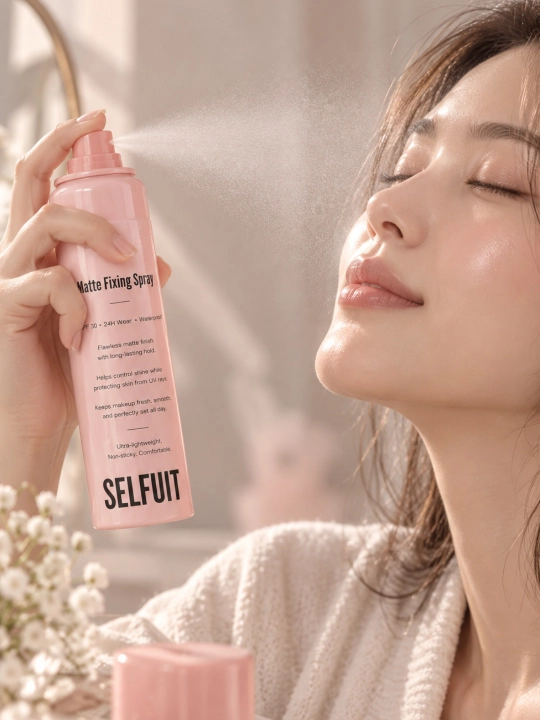 SELFUT Matte Fixing Spray — матирующий спрей-фиксатор для макияжа