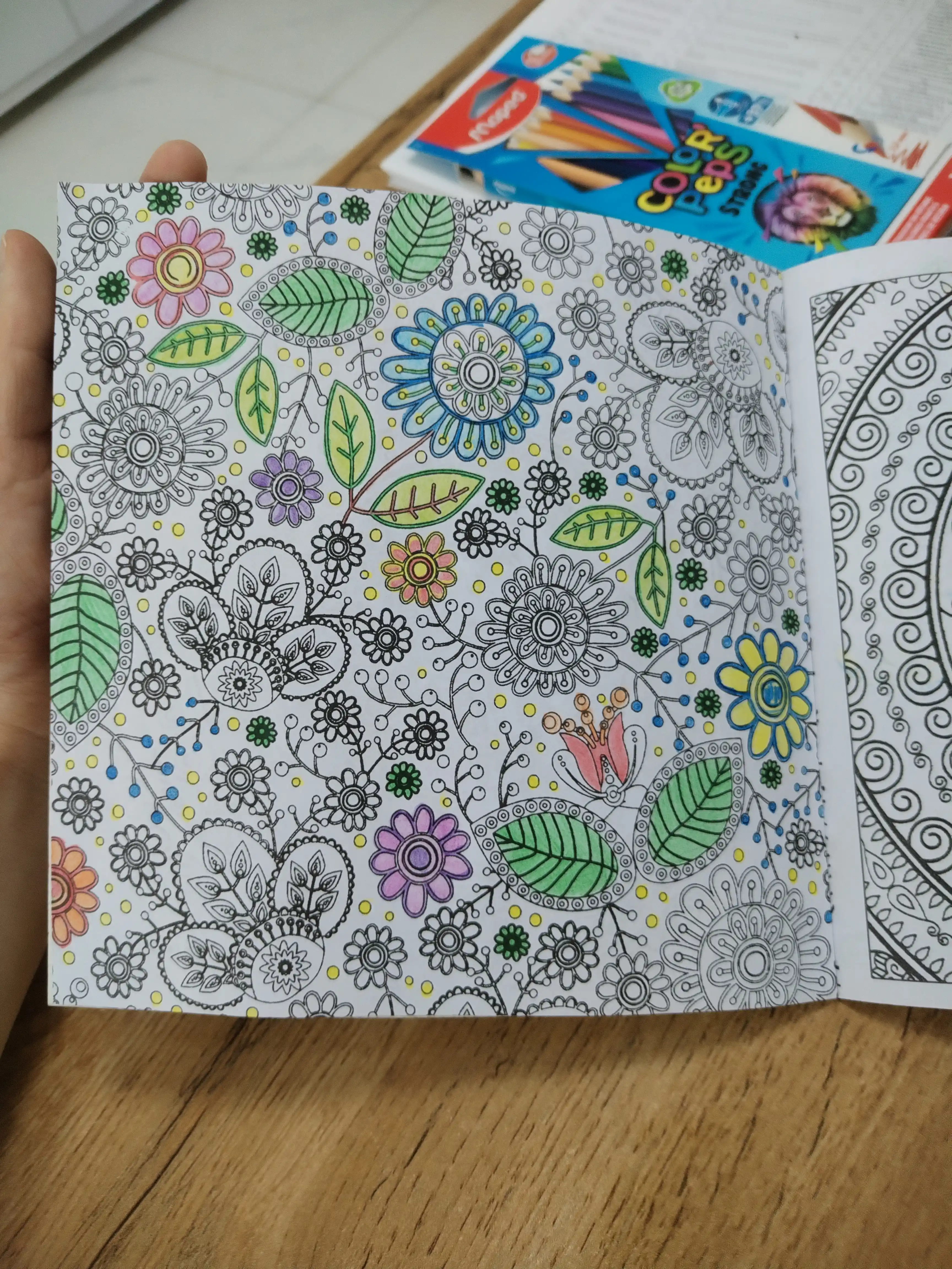 Mandala stressga qarshi qoplamasi