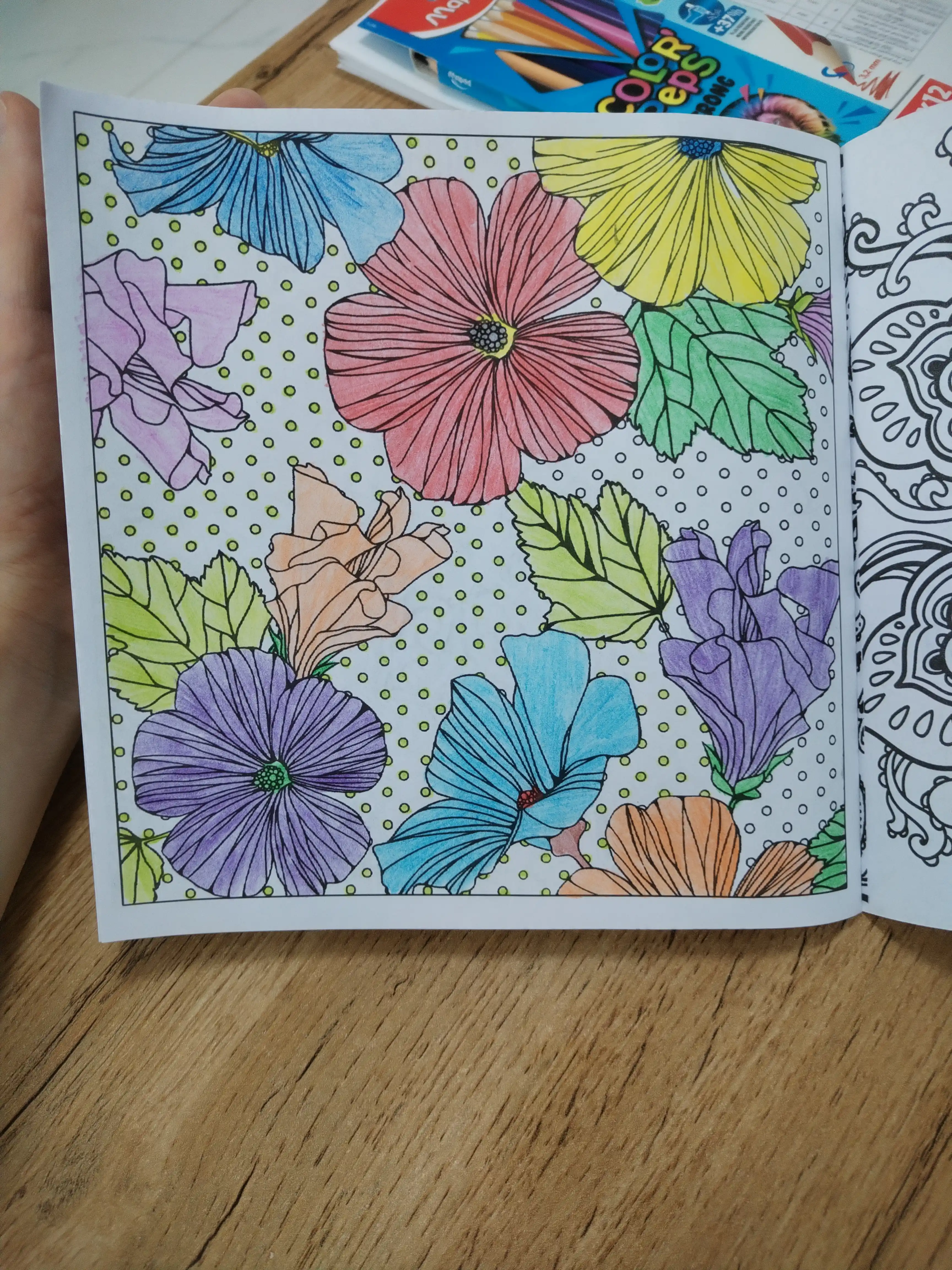 Mandala stressga qarshi qoplamasi