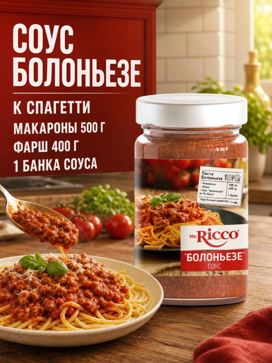 Соусы Mr.Ricco: Для бургеров, Чесночный, Грибной, Тар-Тар, Цезарь, Сырный, Терияки, 210 г