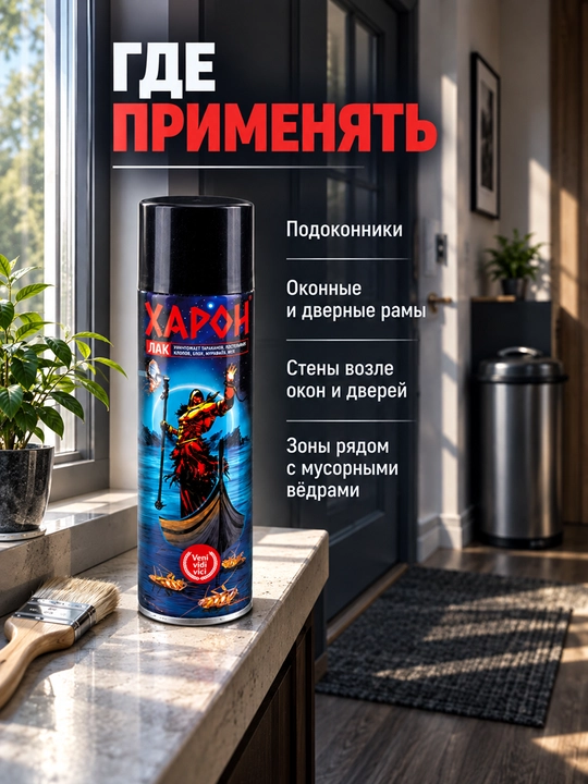 Блокбастер аэрозоль, 600 мл, средство от тараканов, муравьев и насекомых