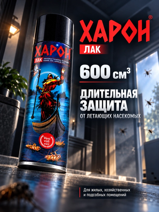 Блокбастер аэрозоль, 600 мл, средство от тараканов, муравьев и насекомых