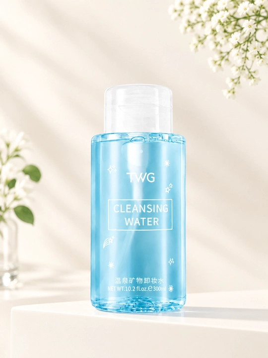 TWG Cleansing Water Mitsellyar suvi – Makiyajni tozalash va yuzni tozalash uchun, 300 ml